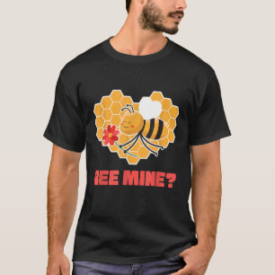 Camiseta Bee Mine I Día de San Valentín Parejas Enamoradas