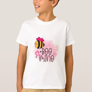 Camiseta Bee Mine Kids Valentine's Day For Classroom Studen