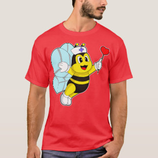 Camiseta Bee Nurse Heart