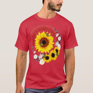 Camiseta bee on a sunflower 55