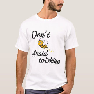 Camiseta Bee Positive - Diseño de abejas con una motivación