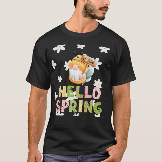 Camiseta Bee sabe que es primavera (Anverso)