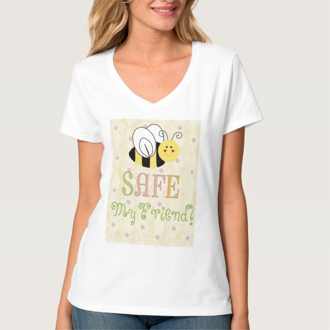 CAMISETA BEE SAFE (Anverso)