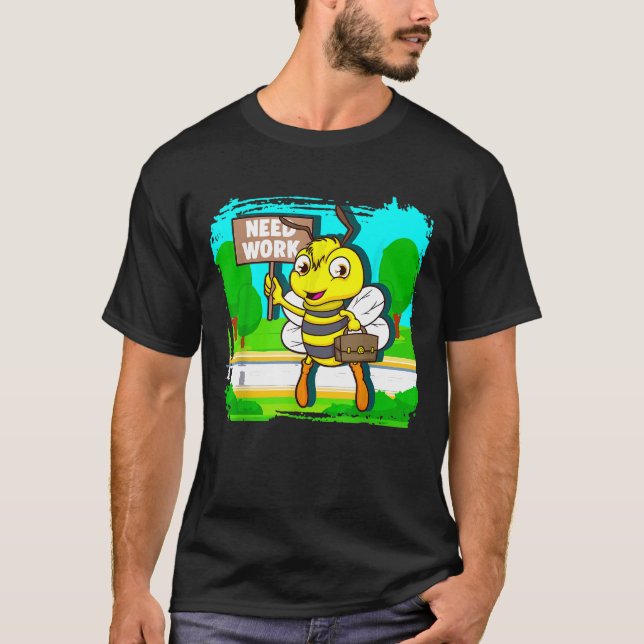 Camiseta Bee Save The Bees Environmentalis (Anverso)