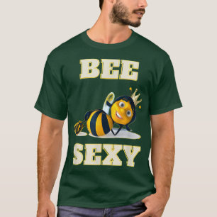 Camiseta Bee Sey Confident Smart Funny Inspirando Cita Phra