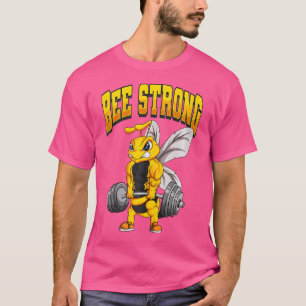 Camiseta Bee Strong Gym Fitness Bodybuilding