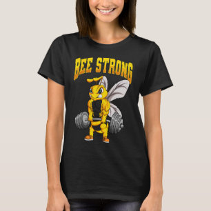 Camiseta Bee Strong Gym Fitness Bodybuilding
