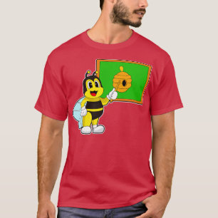 Camiseta Bee Teacher Pointer Bee nest