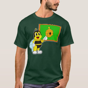 Camiseta Bee Teacher Pointer Bee nest