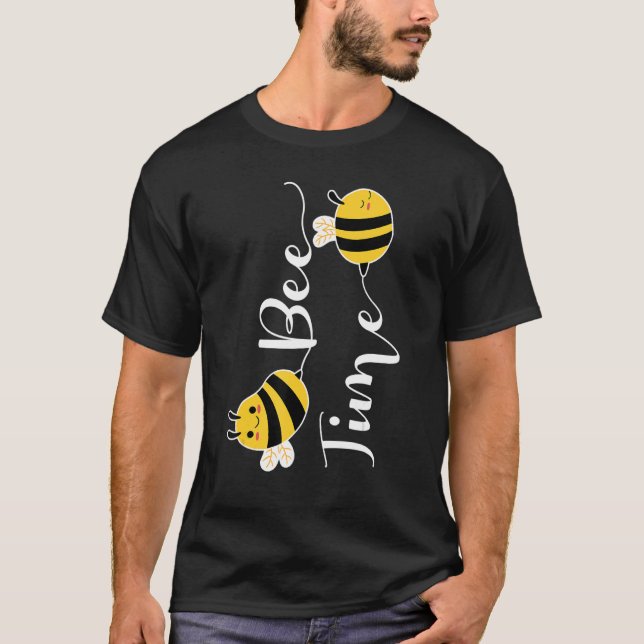 Camiseta Bee Time Bees Beekeeper (Anverso)