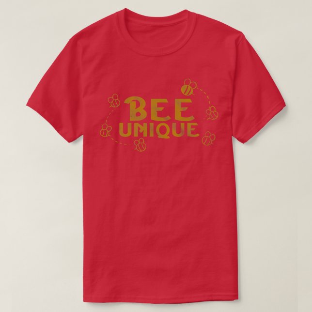 Camiseta Bee Unique (Diseño del anverso)