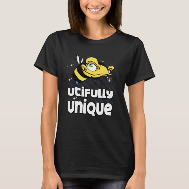Camiseta Bee utifully unique  Beekeeper Bee (Anverso)
