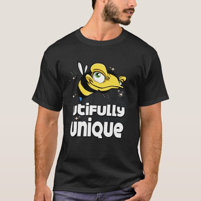 Camiseta Bee utifully unique  Beekeeper Bee (Anverso)