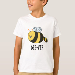 Camiseta Bee-ver Funny Animal Beaver Bee Pun