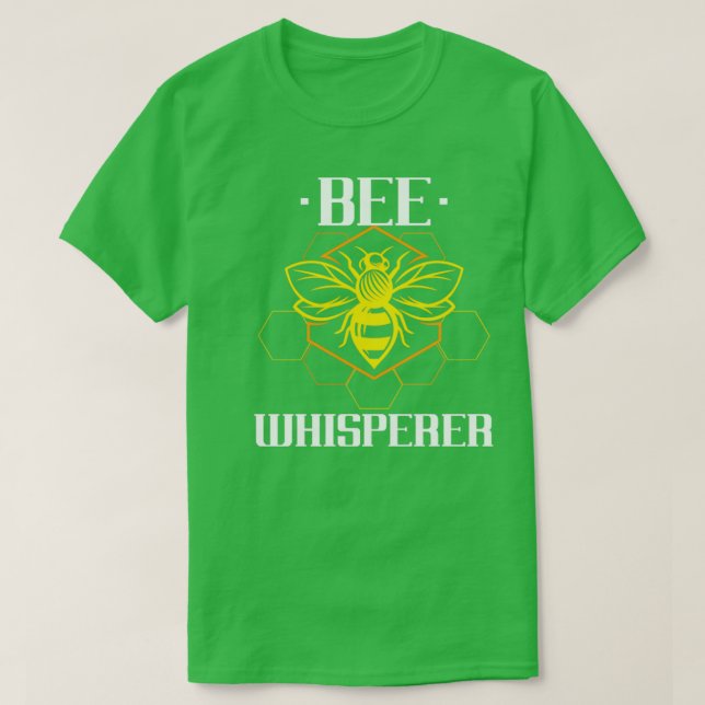 Camiseta Bee Whisperer Beekeeper (Diseño del anverso)