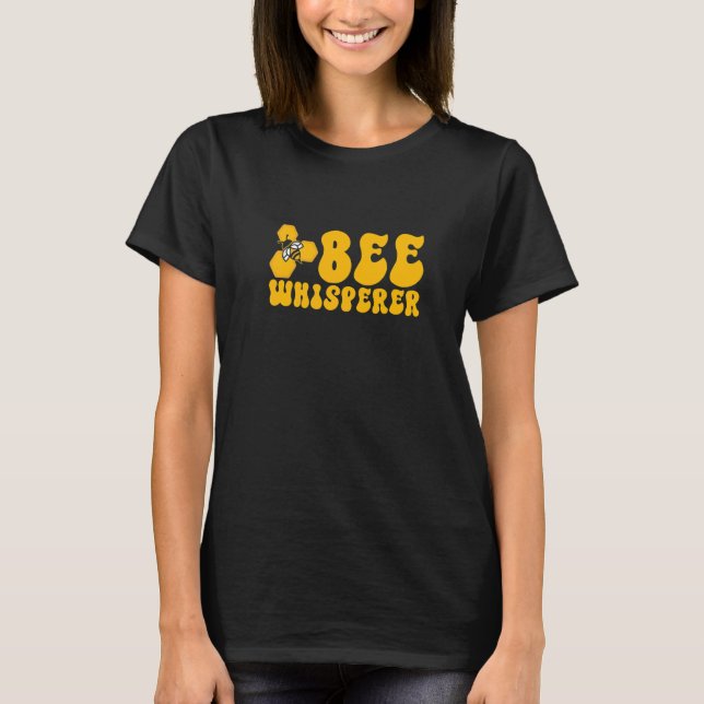 Camiseta Bee Whisperer Beekeeping Beekeeper Honeybee   (Anverso)