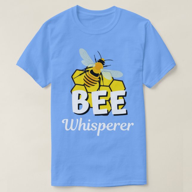 Camiseta Bee Whisperer Honey Honeycomb (Diseño del anverso)