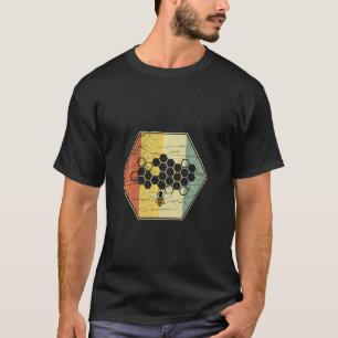 Camiseta Bee Whisperer Honeycomb Retro Bee Hive Beekeeper
