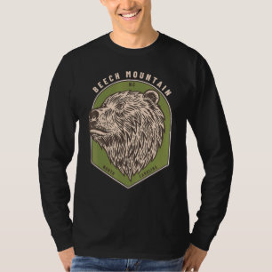 Camiseta Beech Mountain North Carolina lleva Blue Ridge Bea