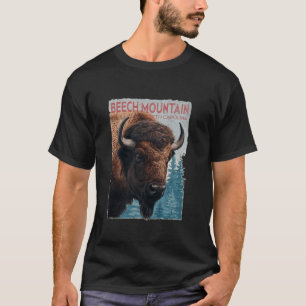 Camiseta Beech Mountain North Carolina Senderismo al aire l
