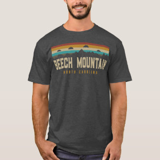 Camiseta Beech Mountain North Carolina Vintage Mountains Hi