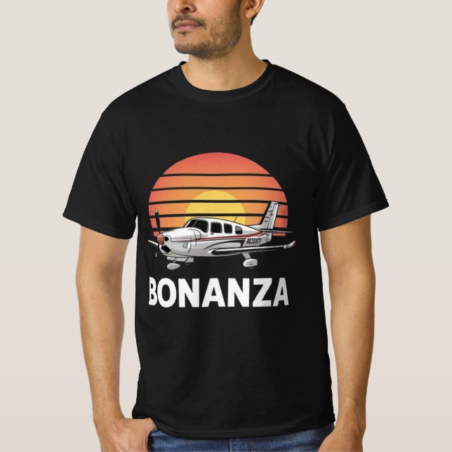 Camiseta Beechcraft Bonanza (Anverso)