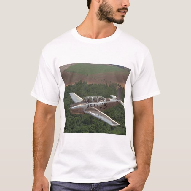 Camiseta Beechcraft, T-34, aviación 1953_Classic (Anverso)