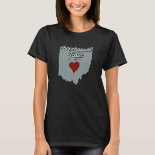Camiseta Beechwood Trails Ohio OH Ciudad Estado USA Recuer