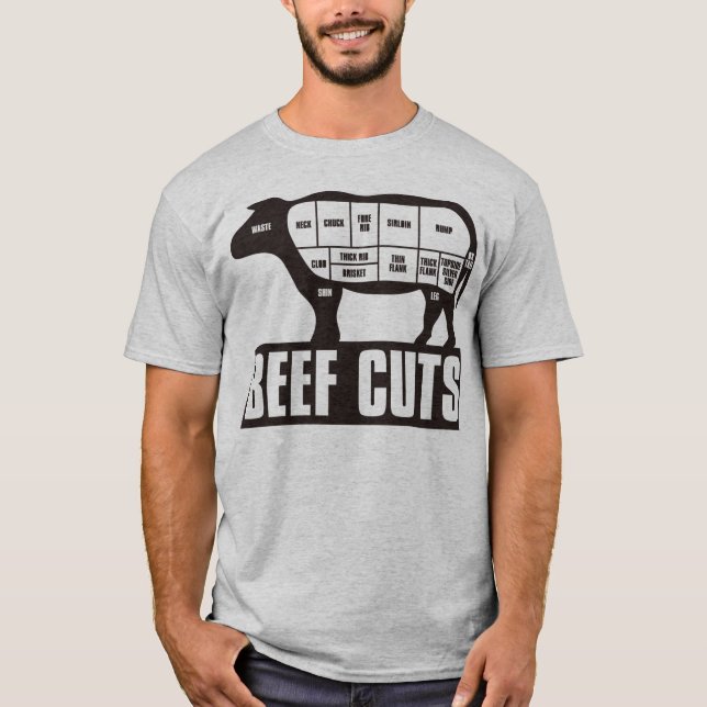 Camiseta Beef_Cuts (Anverso)
