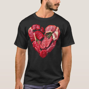 Camiseta Beef Heart Meat Lovers Raw BBQ