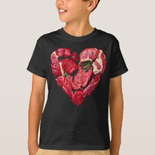 Camiseta Beef Heart Meat Lovers Raw BBQ