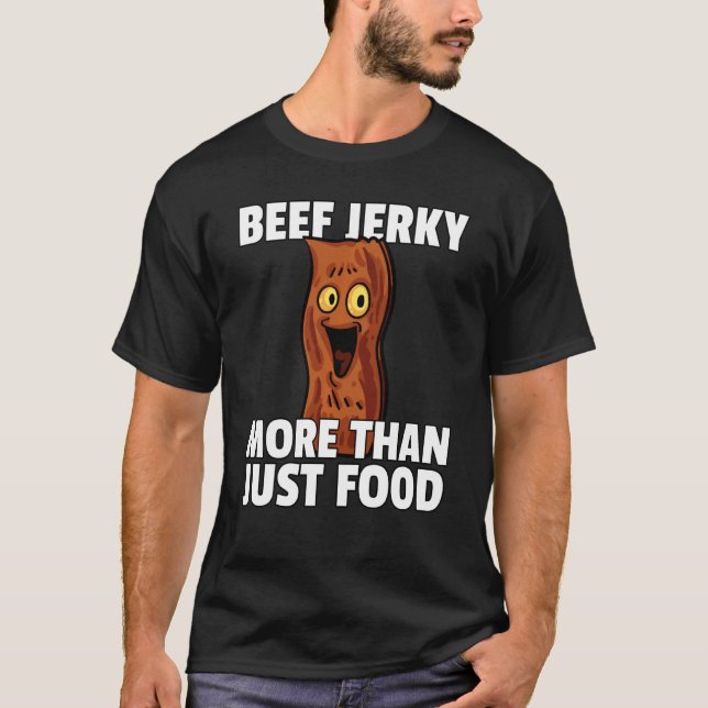 Camiseta Beef Jerky Para Un Amante De La Carne (Anverso)