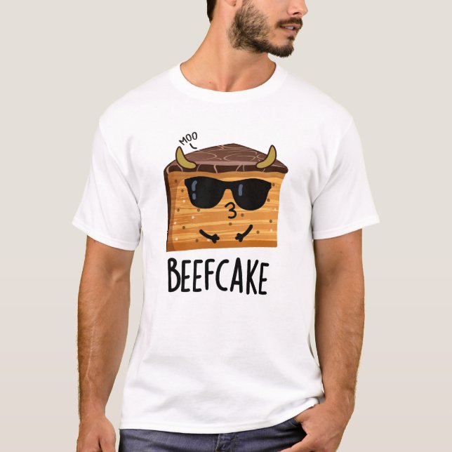 Camiseta Beefakes Funny Cake Pun (Anverso)