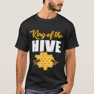 Camiseta Beehive King Great Beekeeper Honey Bee