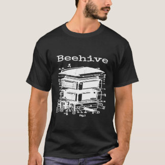 Camiseta Beehive Paten Bee Hive Parts