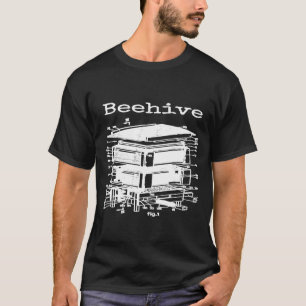 Camiseta Beehive Paten Bee Hive Parts