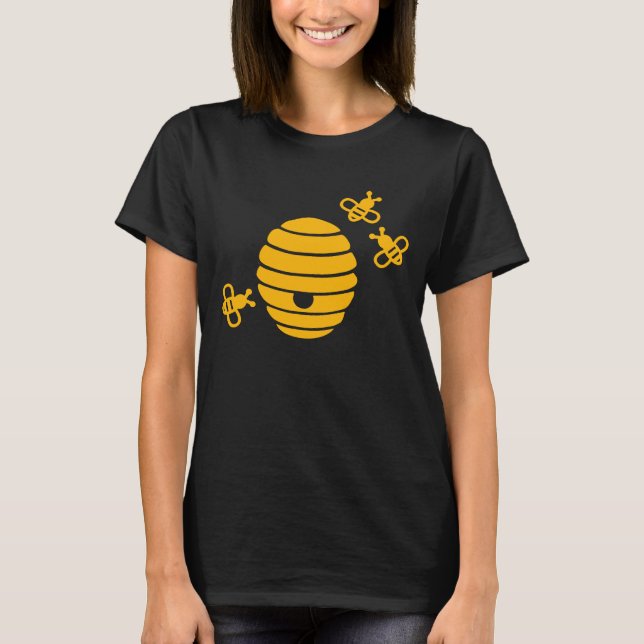 Camiseta Beehive With Bees (Anverso)