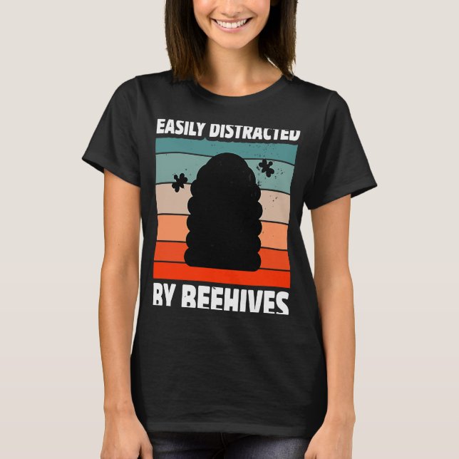 Camiseta Beekeeper Bebe Bees Honey Honeycomb Bee (Anverso)