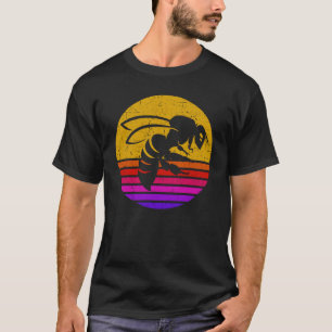 Camiseta Beekeeper Beee Retro Vintage Honeycomb