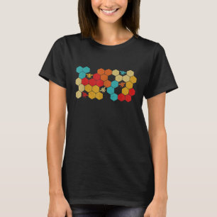 Camiseta Beekeeper Beee Retro Vintage Honeycomb