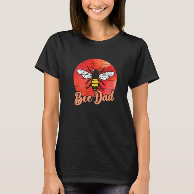 Camiseta Beekeeper Bees Honey Bee Dad (Anverso)