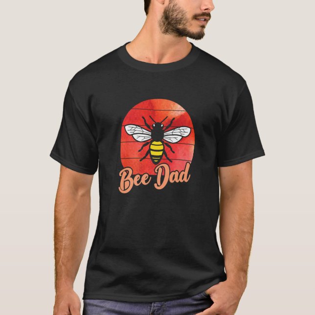 Camiseta Beekeeper Bees Honey Bee Dad (Anverso)