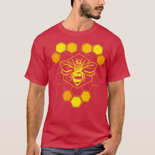 Camiseta Beekeeper de Honey Bee Honeycomb