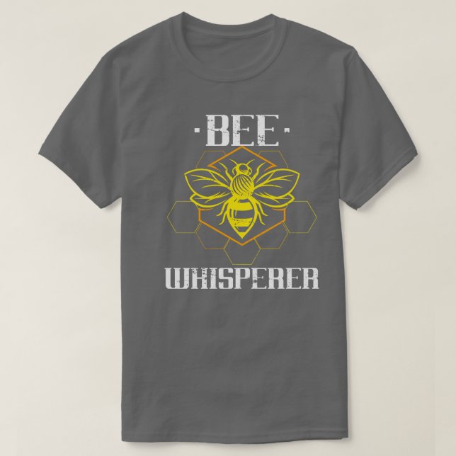 Camiseta Beekeeper de regalo de Honey Bee Hive Hobby (Diseño del anverso)
