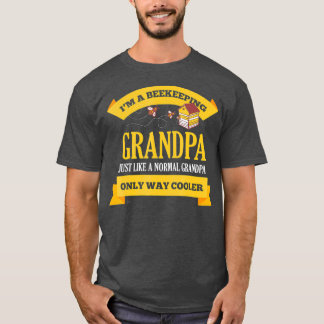 Camiseta Beekeeper Grandpa Bee Apiarist Apiculturiturist Hi
