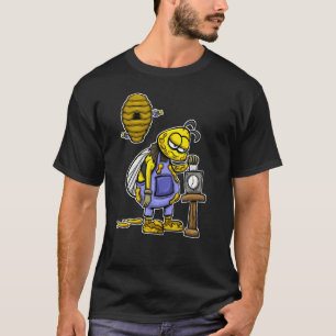 Camiseta Beekeeper Honeybee después de la apicultura Wok