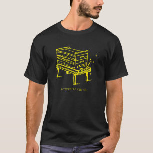 Camiseta Beekeeper Husband Honey Bee Beehive
