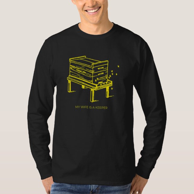 Camiseta Beekeeper Husband Honey Bee Beehive (Anverso)