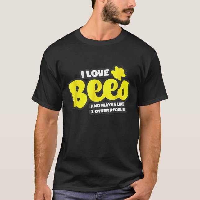Camiseta Beekeeper Idea Honey Bee Keen Farm (Anverso)