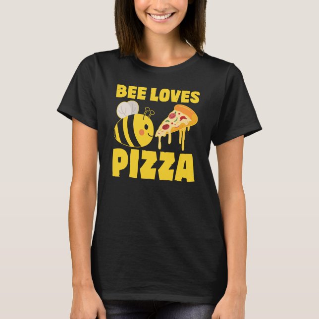 Camiseta Beekeeper Pizza Pizza Fast Food Cuee (Anverso)